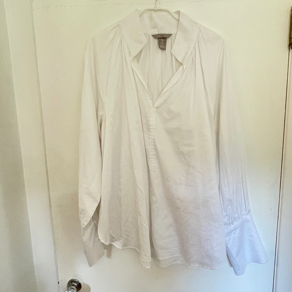 Long sleeve 100% cotton blouse - NWOT - Picture 5 of 5